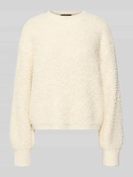 Someday Sweter Z Pluszowego Materiału Telena beige beżowy