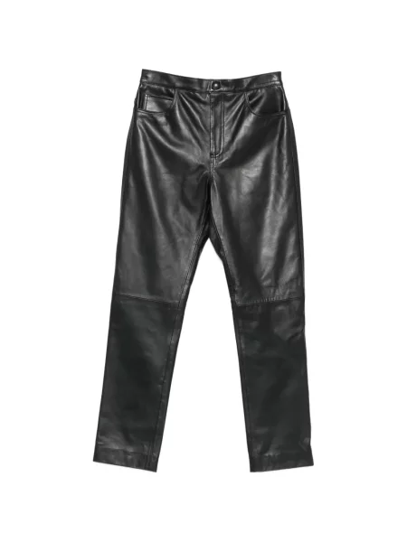 Pantaloni Twinset cu buzunar frontal negru