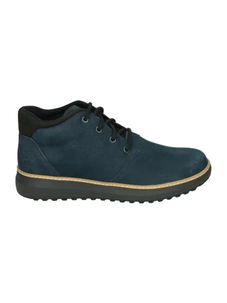 Sneakersy Timberland skórzane niebieskie
