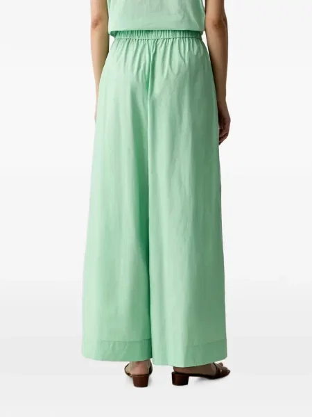 Pantaloni palazzo Benetton verde