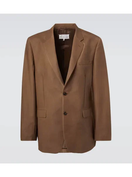 Marynarka Maison Margiela wełniana brązowa