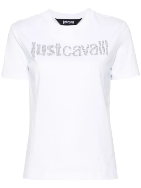 Tricou Just Cavalli alb