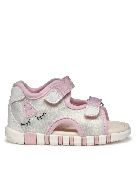 Geox Σανδάλια B Sandal Iupidoo Ασημί