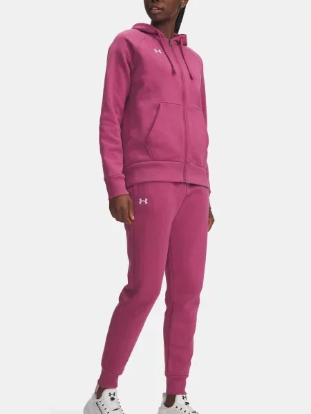 Флисовые джоггеры Under Armour розовые