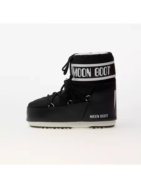 Boty Moon Boot Icon Low Black černé