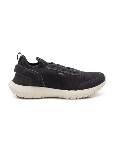 Sneakersy Boss niebieskie