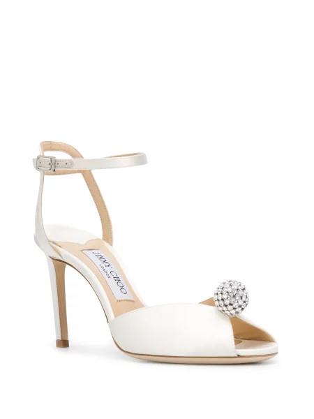 Sandály Jimmy Choo bílé