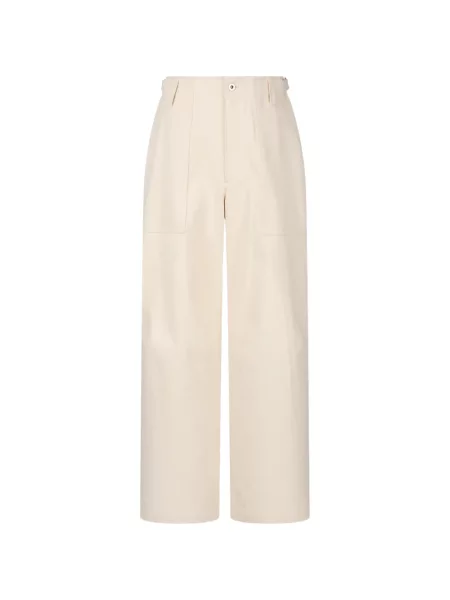 Pantaloni Tomboy alb
