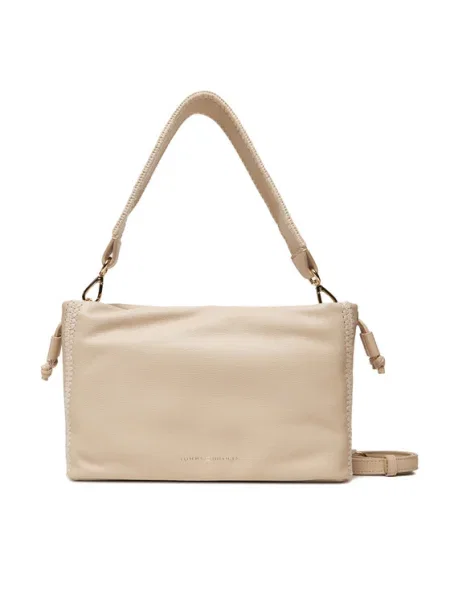 Tommy Hilfiger Táska Th Soft Summer Mini Bucket bézs
