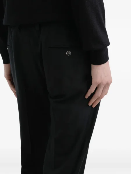 Pantaloni Dolce & Gabbana de lână negru