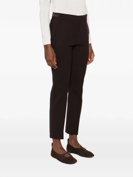 Pantaloni Max Mara cu autograf maro