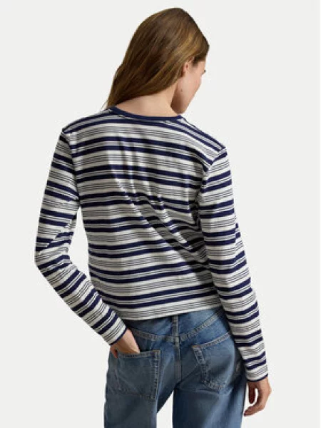 Polo Ralph Lauren Bluza Mornarsko modra