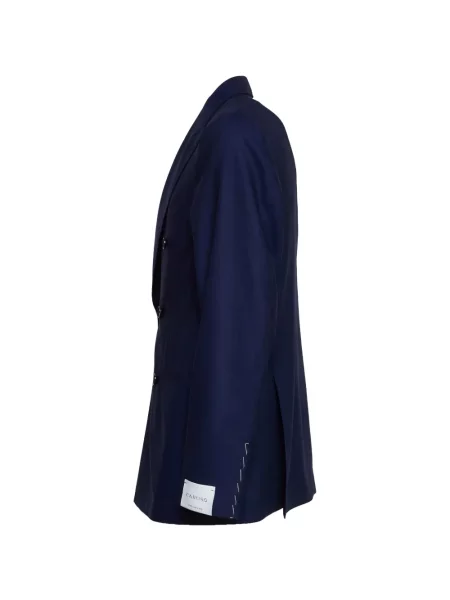 Dvouřadé sako Caruso modré