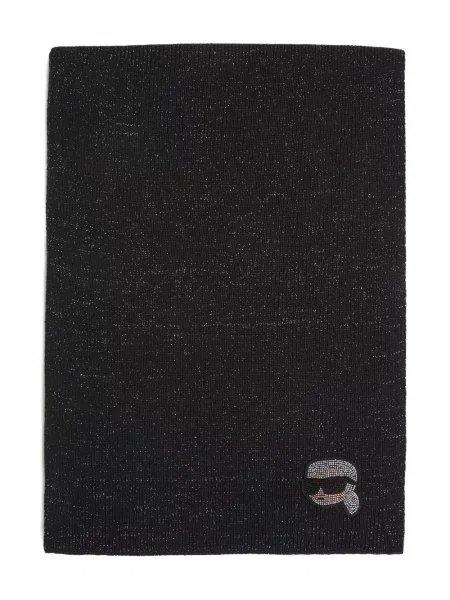 Šal Karl Lagerfeld crna