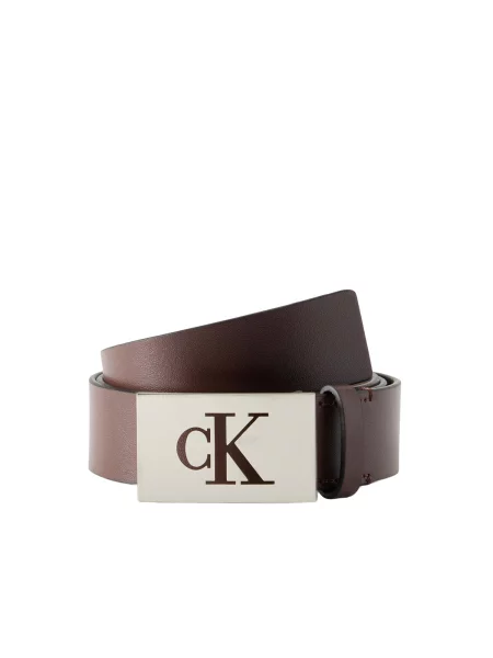 Calvin Klein Curea maro alb