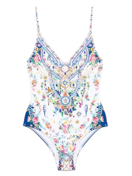 Strój kąpielowy Camilla biały