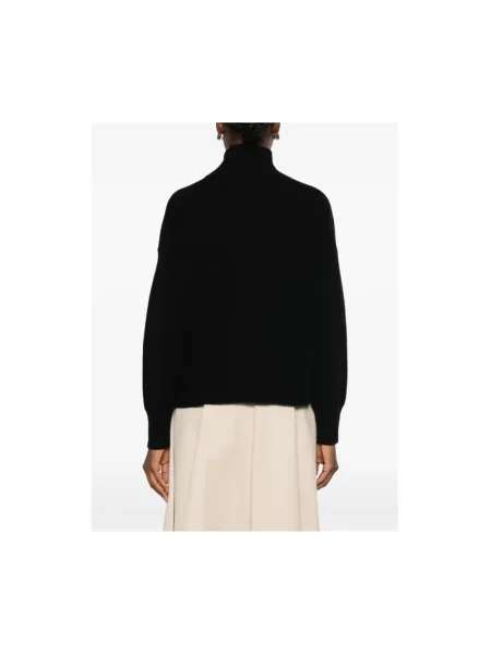 Sweter Aragona z kaszmiru czarny