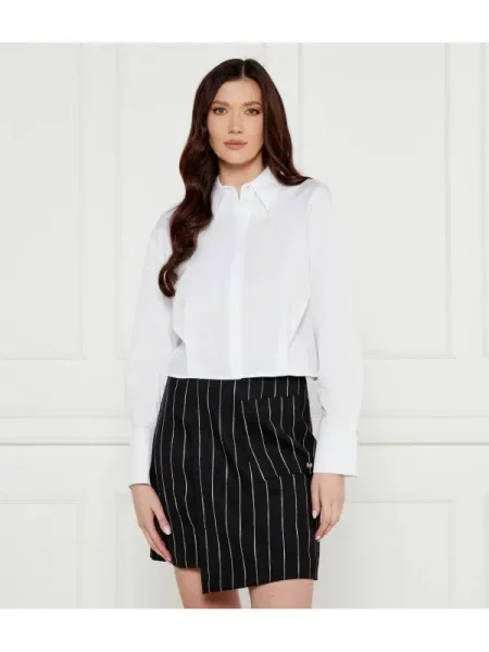 Marc Cain Cămașă | Cropped Fit alb