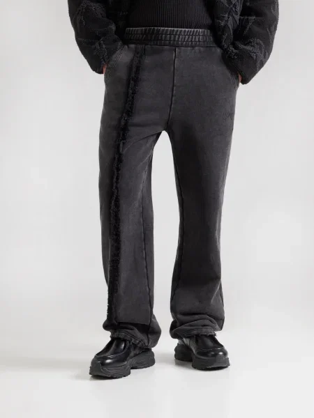 Atelier de roupa Pantaloni amestecat negru