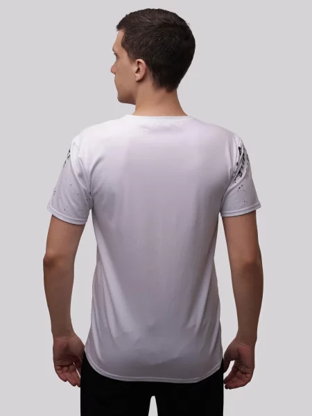 Футболка STREAM віскоза/поліестер білий