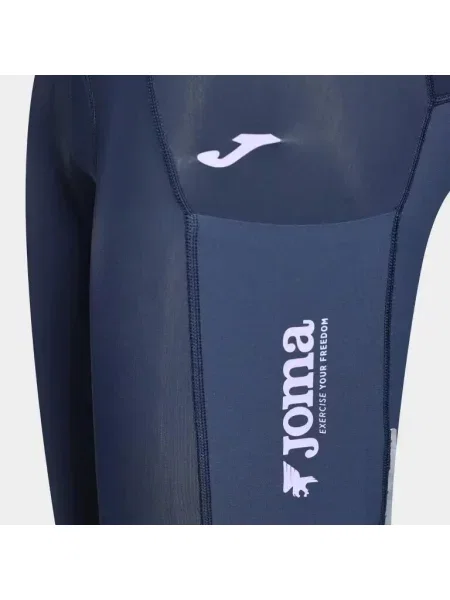 Długie legginsy Joma Crono niebieskie