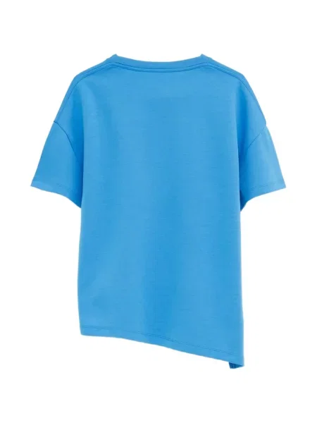 Tricou Loewe asimetric albastru