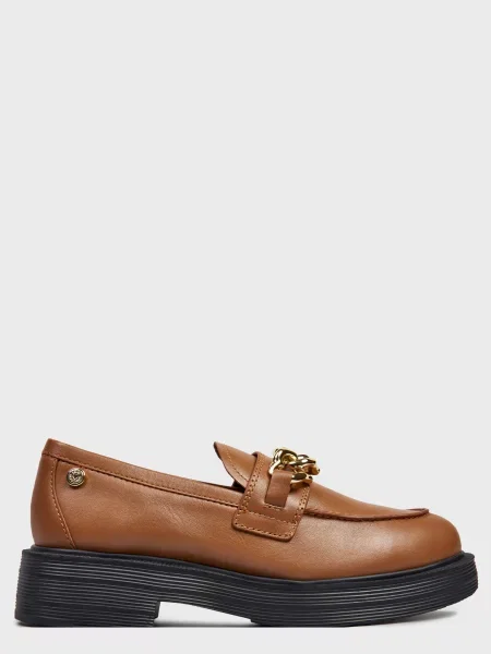 Лоферы Love Moschino коричневые