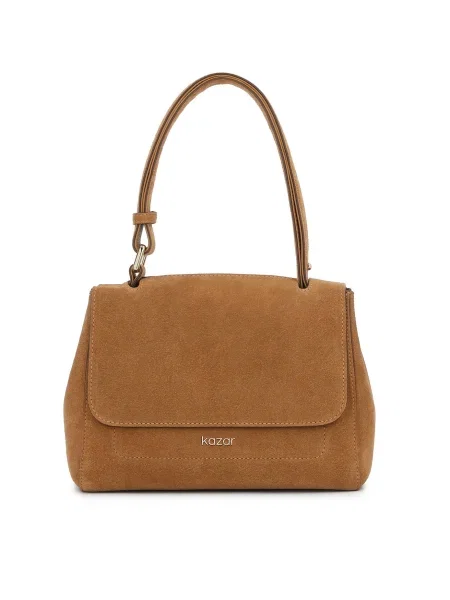 Kazar Ročna torbica konjak