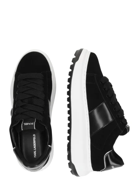 KARL LAGERFELD Sneakersy Kapri Lug čierna
