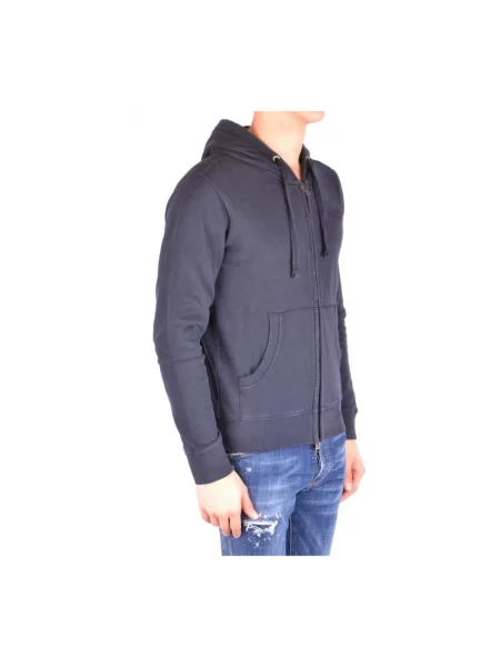 Bluza rozpinana Woolrich niebieska