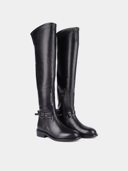 Ботфорты Miraton черные