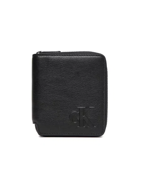 Calvin Klein portfel skórzany czarny