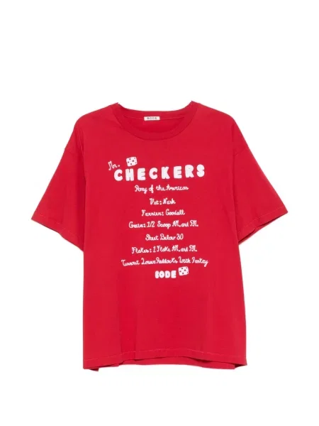 Tricou Bode cu imagine roșu