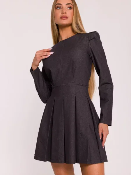 Rochie Made Of Emotion evazată negru