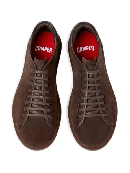 Sneakerși Camper din piele maro