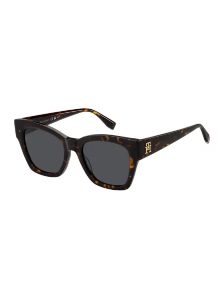 Tommy Hilfiger okulary przeciwsłoneczne TH brązowy