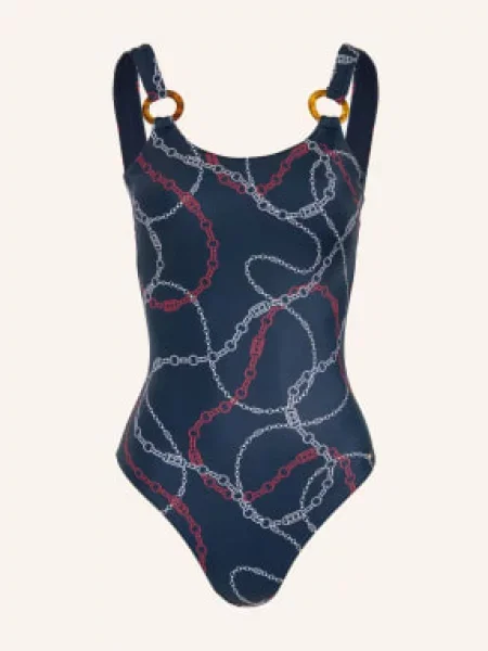 Tommy Hilfiger Plavky tmavě modrá / tmavě červená bílá
