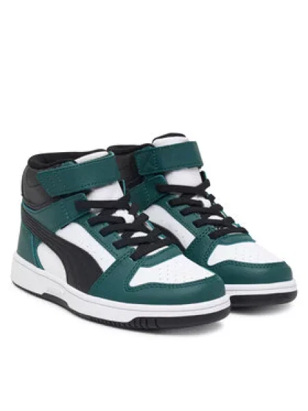 Puma Laisvalaikio batai Rebound Slam Mid Ac+ Ps Tamsiai žalia