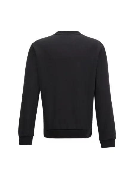Bluza nierozpinana Woolrich z logo czarna
