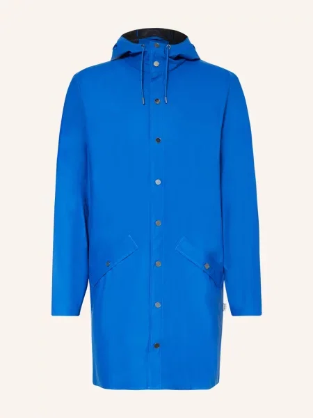 Rains Płaszcz Przeciwdeszczowy blau szary