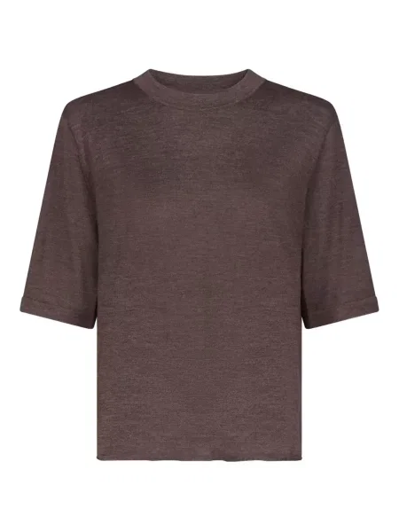Tricou Loulou De Saison scurt maro