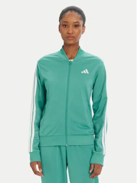Trenirka Adidas s črtami zelena