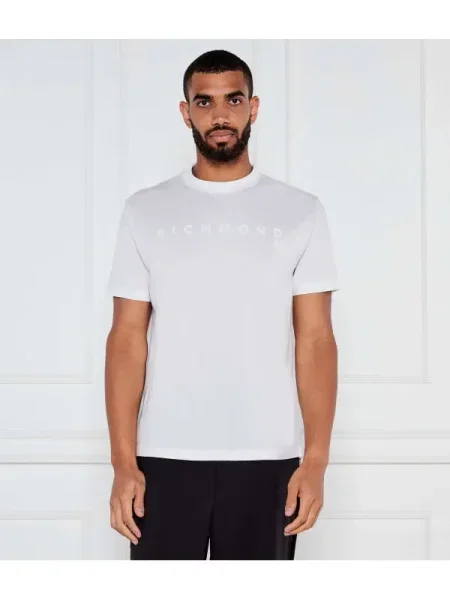 Richmond X Tricou PATUM | pima alb