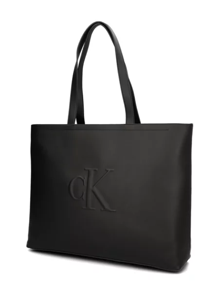 CALVIN KLEIN JEANS kabelka Shopper černá
