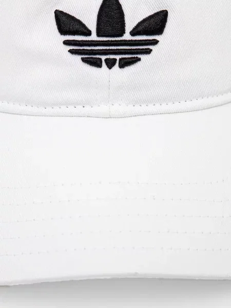 ADIDAS ORIGINALS Čiapka Adicolor Classic Trefoil čierna biela