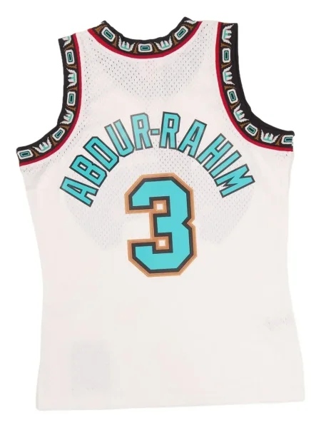 Vestă Mitchell & Ness cu imagine alb