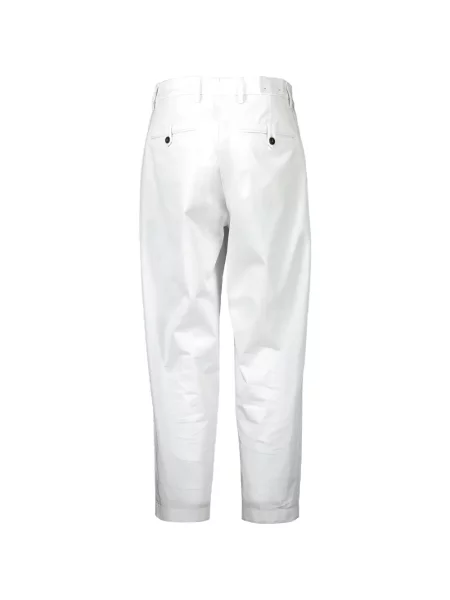 Pantaloni Eleventy alb
