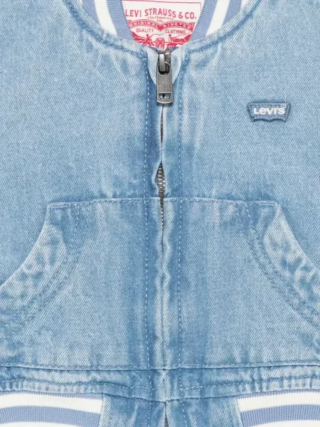 Kurtka bomber dziecięcy Levi's niebieski