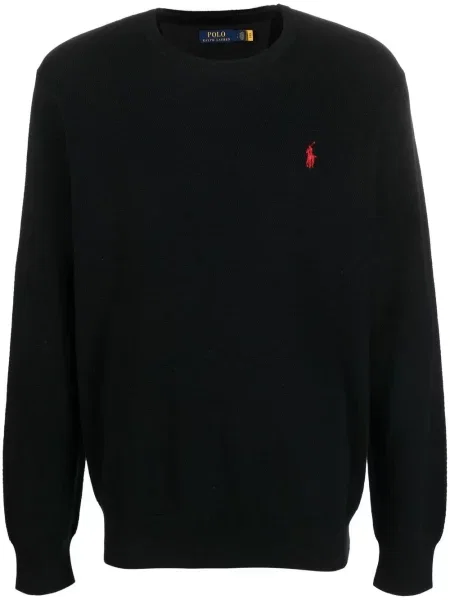 Pletene čarape Polo Ralph Lauren s printom lepršave siva