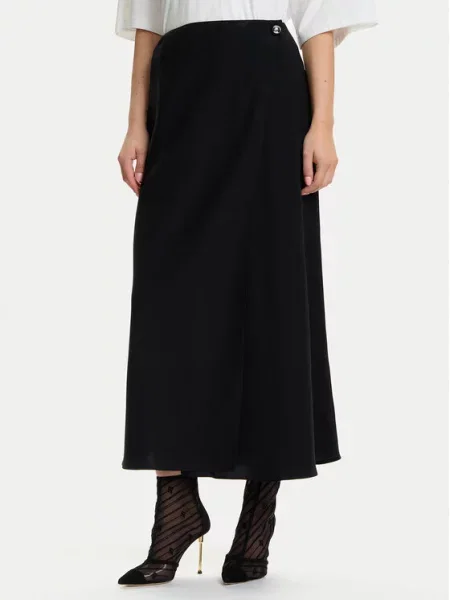 Armani Exchange Спідниця трапеція чорний